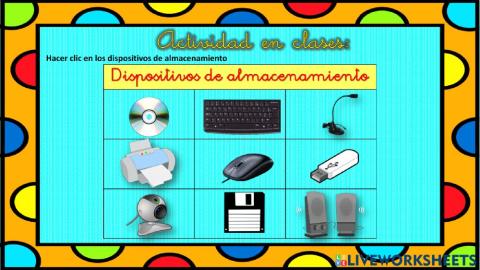 Dispositivos de almacenamiento