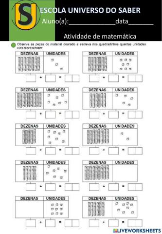 Atividade de matemática