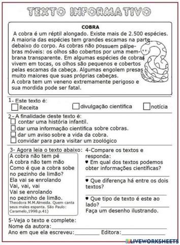 Texto informativo