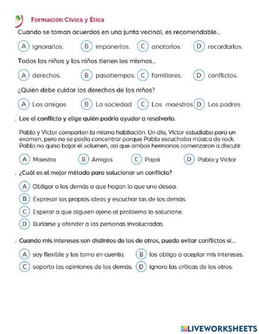 Evaluación Trimestre 3