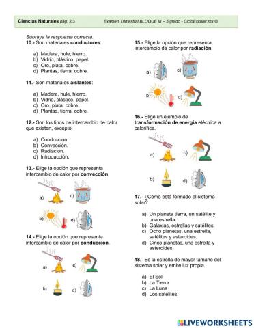 EXAMEN NATURALES 3er. TRIMESTRE (hoja 2)