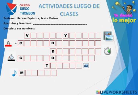 Ficha Junio Clase 3 - 6to grado