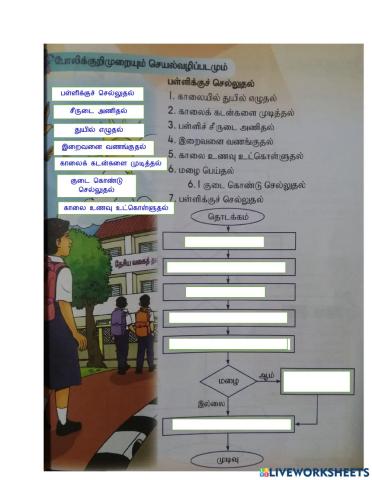 போலிக்குறிமுறையும் செயல்வழிப்படம்