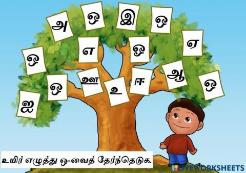 உயிர் எழுத்து ஒ