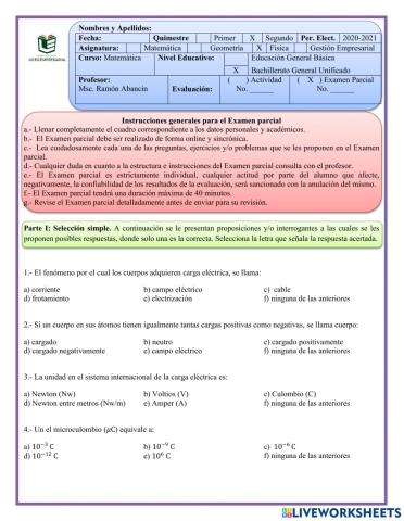 1ro BGU Física