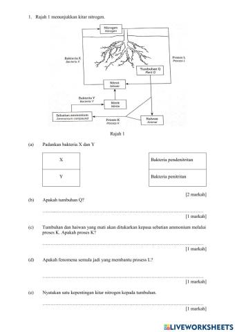 Sains BAHAGIAN B F5