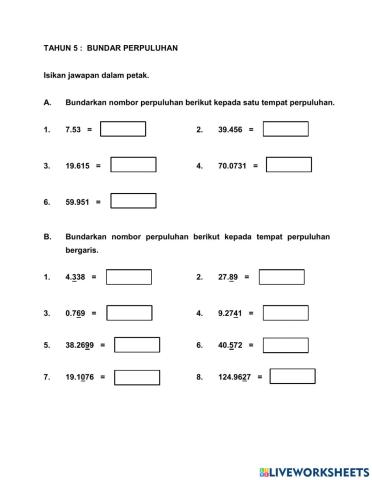 Bundar perpuluhan