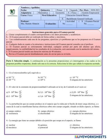 2do BGU Física 2Q