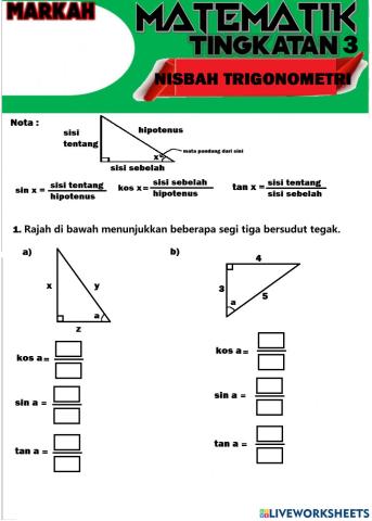 Nisbah Trigonometri