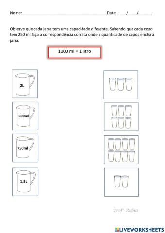 Medida de capacidade litro1