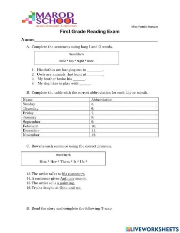 Reading Quiz