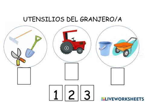 Herramientas del granjero