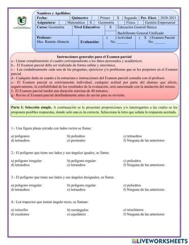 6to EGB Geometría 2Q