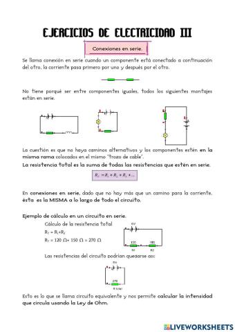 Circuitos serie