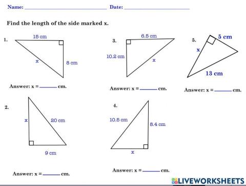 Pythagorean theorem