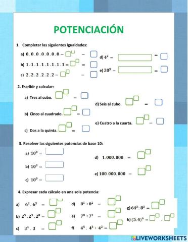 Potenciación