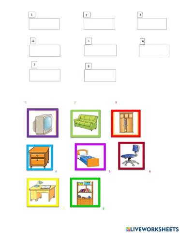 Escuchar el audio y observar  las imagenes  lo cual    será necesario para completar la palabra en ingles