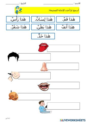 B. Arab Thn 2 (Ms 61- Latihan 1)