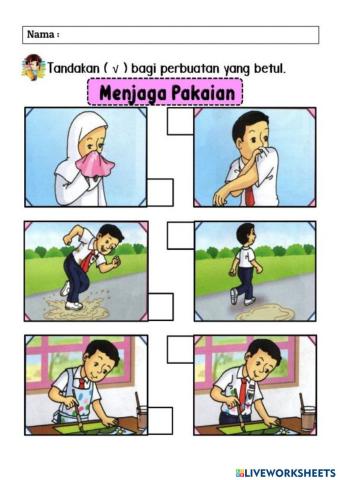 UD PPKI Tahun 1 (Menjaga Kebersihan Diri)