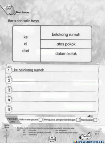 Soalan buku aktiviti bahasa melayu kssrpk tahun 5