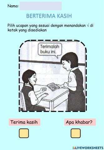 Berterima kasih