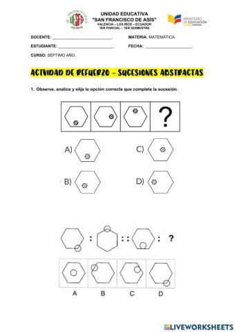 Sucesiones abstractas