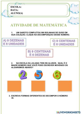 Composição e decomposição