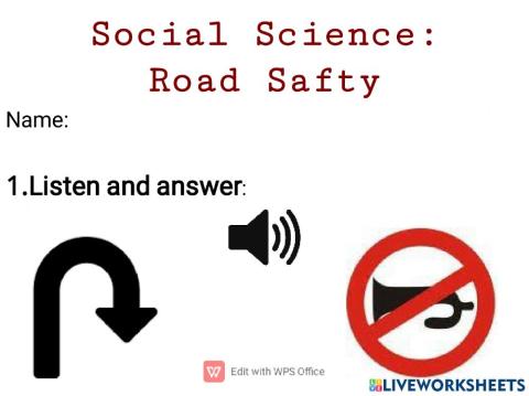 Road safety