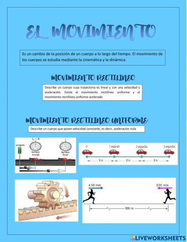 Movimiento rectilineo