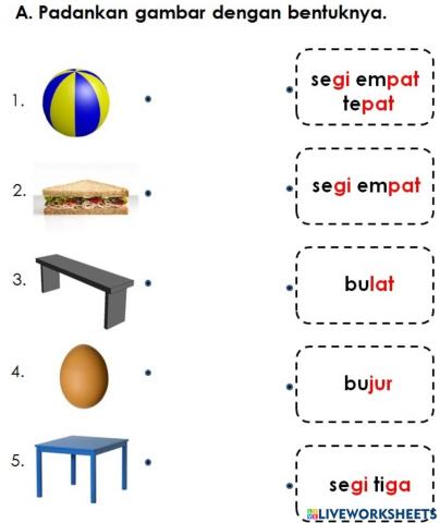 Mengenal bentuk