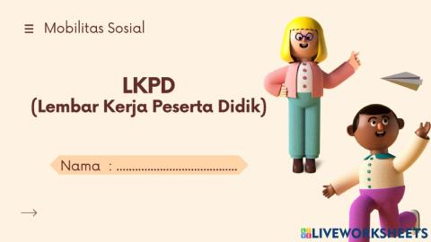 Lkpd Mobilitas sosial