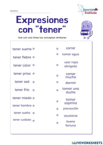 Expresiones con -tener-