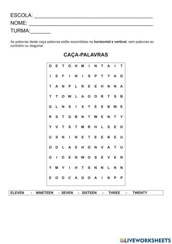 Caça-Palavras