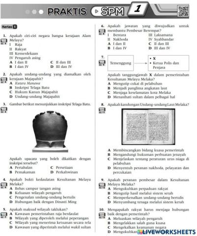 Sejarah ting 4 bab 1 kssm