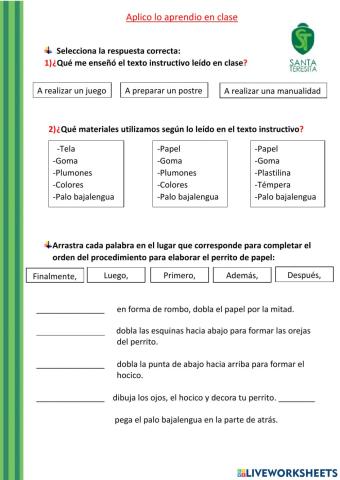 Comprensión de Textos