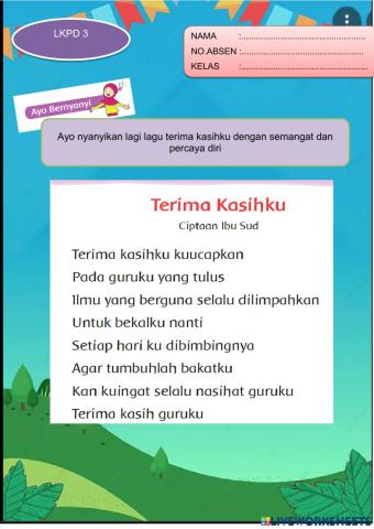 Lkpd bahasa indonesia tema 2 subtema 2