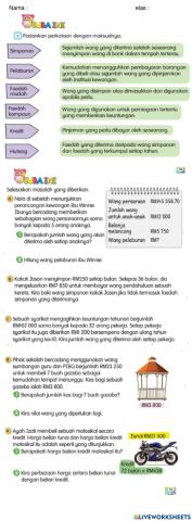 Matematik T5 MS109 & 114 Celik Wang & Selesaikan Masalah Wang