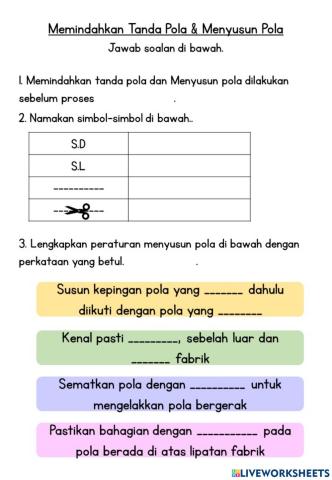 RBT Tahun 5 - Penghasilan Pola