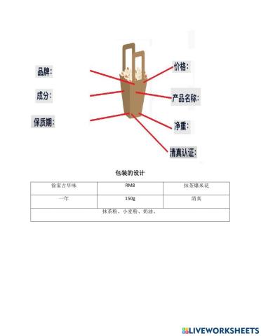 四年级  包装的设计