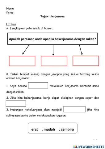 Tajuk Kerjasama- Pendidikan Moral Presekolah  