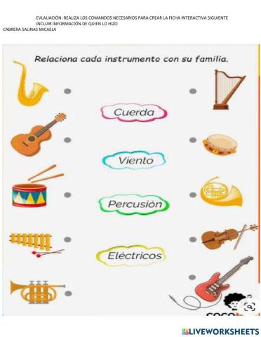 Instrumentos musicales