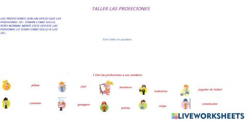 Las profesiones