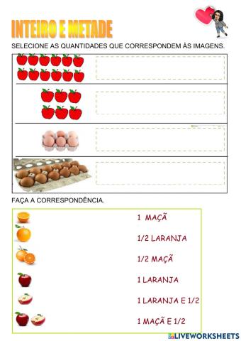 Metade e Inteiro, uma dúzia e meia dúzia