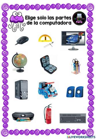 Partes de la computadora