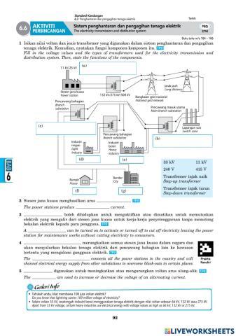 Penghantaran & pengagihan tenaga elektrik