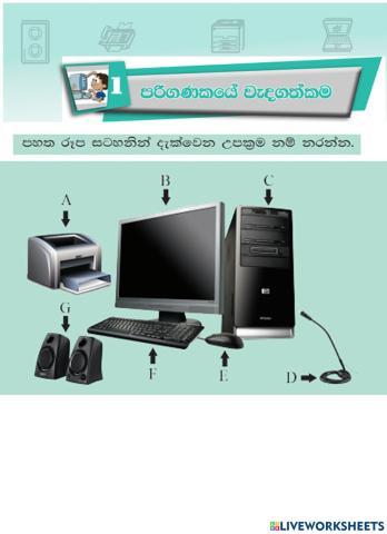 පරිඝනක උපක්‍රම හඳුනා ගනිමු