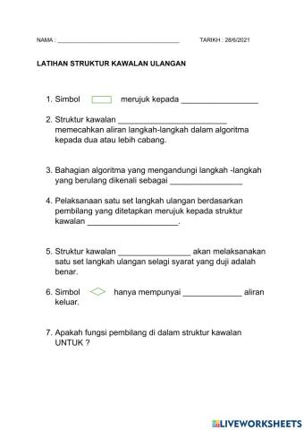 Kawalan Ulangan ASK Ting 1