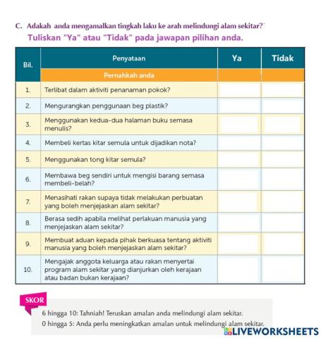 Unit 9 HARGAI ALAM WARISAN KITA