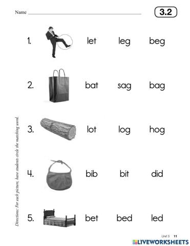 CVC Listening Practice