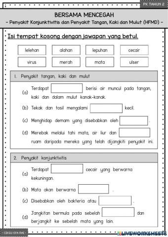 PK Tahun 2 - Bersama Mencegah